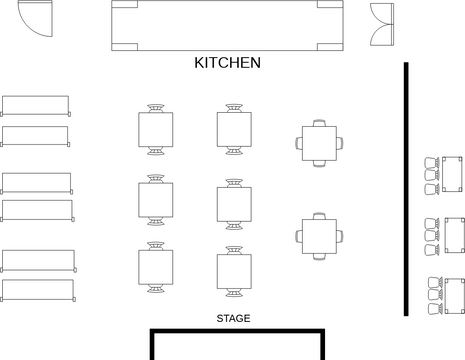 SEATING LAYOUT | Visual Paradigm User-Contributed Diagrams / Designs